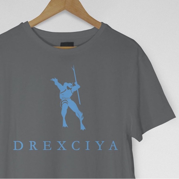 Drexciya Charcoal Gray T Shirt - Electro Detroit Techno EDM House Music Size L - Picture 2 of 6